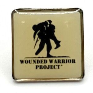 Vintage Wounded Warrior Project Charity/Non-Profit Awareness Lapel Pinbacks Boho